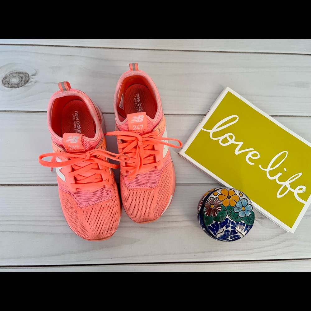 New Balance Orange Sneakers